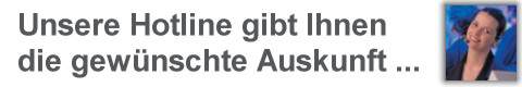 Hotline anrufen unter: 06344 - 9542911